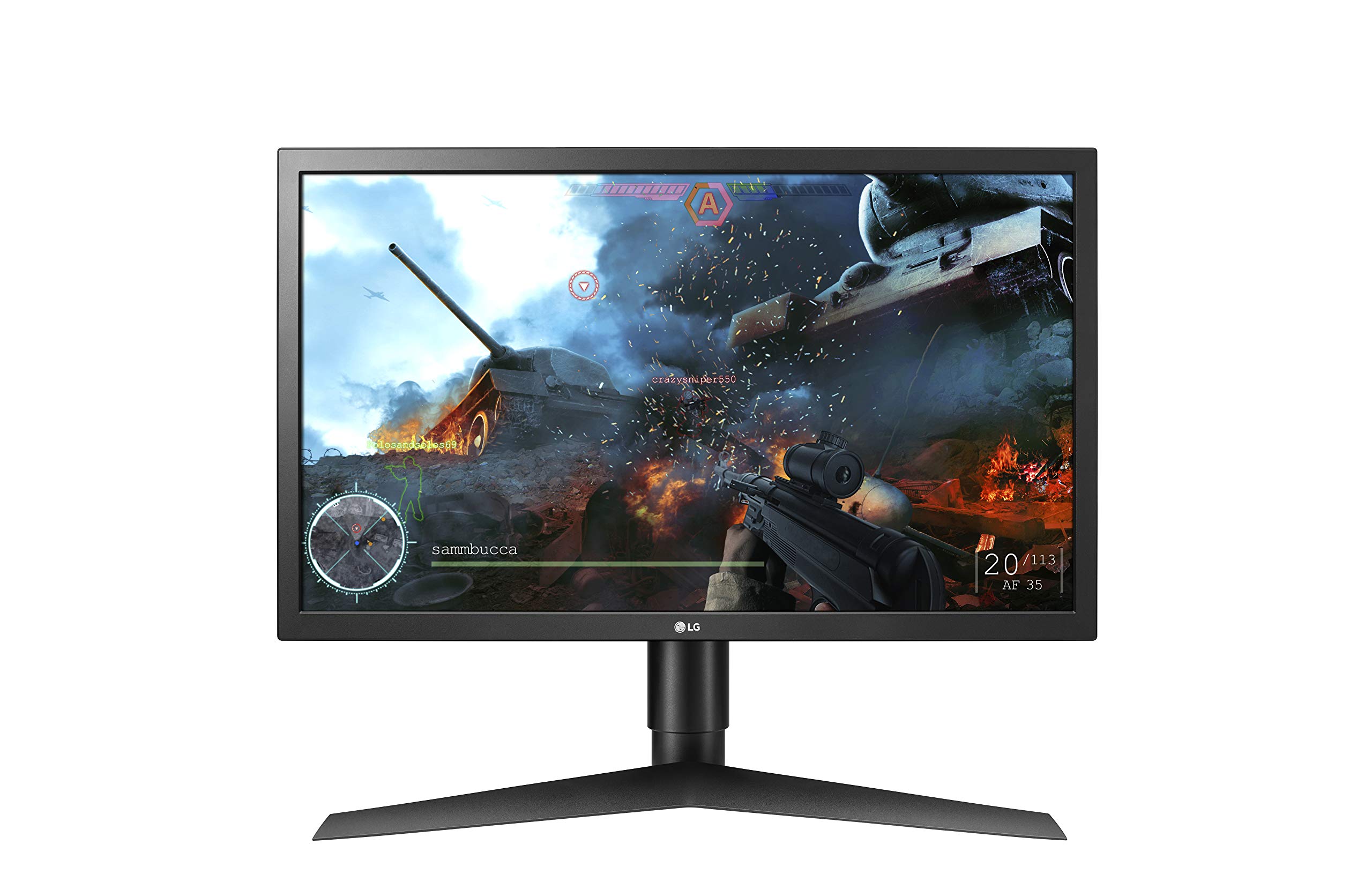 LG Electronics UltraGear 24GL650 24-inch Gaming Monitor FHD TN 1ms